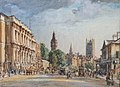 Image 26Whitehall by Francis Dodd (1920) displaying the Palace of Westminster (from Culture of England)