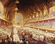 9 乔治四世在西敏寺的加冕宴会（1821年7月19日）