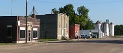 Downtown Hubbell, August 2011