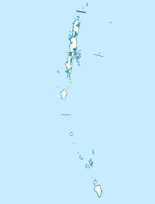 Location map India Andaman and Nicobar Islands
