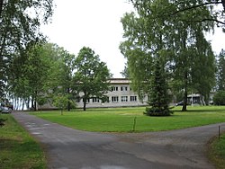 Võrtsjärv Limnology Center, part of the Estonian University of Life Sciences, located in Vehendi