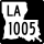 Louisiana Highway 1005 marker