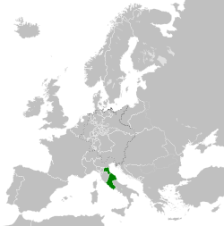   1815拿破仑战争之后的教宗国