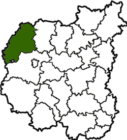 Raion location in Chernihiv Oblast