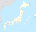 Alternative locator map (Saitama)