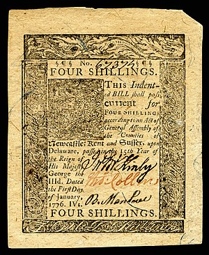 Early American currency