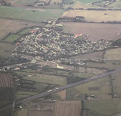 Aerial photograph of Algestrup (2012)