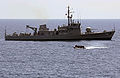 BRP Apolinario Mabini (PS-36) conducting SEAL delivery exercises