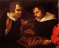 Image 37Karel van Mander, 1600 (attributed to), Les joueurs d'échecs (from Chess in the arts)