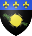 Coat of arms of Guadeloupe (unofficial)[c]