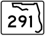 State Road 291 marker