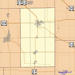 Linn Grove is located in Adams County, Indiana