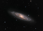 M65 as imaged from the Mount Lemmon Observatory