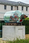 "Nelson's Ship in a Bottle" (2010) by Yinka Shonibare at the National Maritime Museum, Greenwich