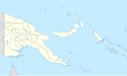 Kiriwina在巴布亚新几内亚的位置