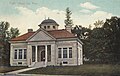 Lee Library in 1909, the only remaining Carnegie library building in the Berkshires