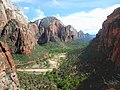 North aspect from Angels Landing area