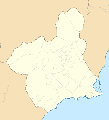 Location map Spain Murcia