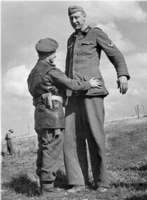 Nacken captured at Calais, France in 1944 when he was 38 years old