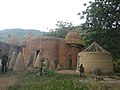 Neighboring Tammari houses, with multiple altars