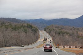 (January 2017) U.S. Route 25 north of Travelers Rest, South Carolina