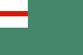 New England green ensign after defacement[8]