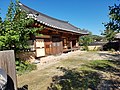 View of Hanok House in Hahoe Folk Village, South Korea