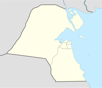 Location map Kuwait