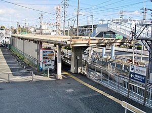车站入口与站房（2024年3月）