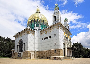 Church of St. Leopold in Vienna by Wagner (1903–1907)