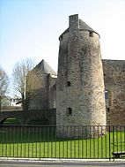 The two remaining round towers