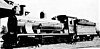South African Railways Class 7D locomotive number 1353 circa 1950