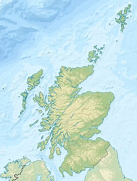 Map showing the location of Clyde Muirshiel Regional Park
