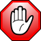 Stop hand nuvola alternate.svg