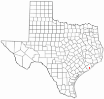 Location of Richwood, Texas