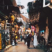 An alley in the Old City of Damascus