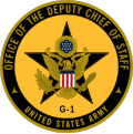 US Army Office of the Deputy Chief of Staff-Seal G1.svg