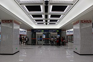 武昌火车站7号线站台