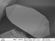 SEM image of zircon