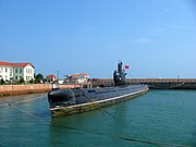 存放于青岛海军博物馆的033型常规潜艇“长城237”艇（舷号237）