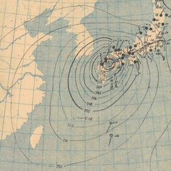 1945年9月17日的天气图
