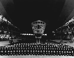梅肯号海军船员的合影，摄于1934年1月1日