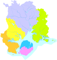 Xiamen City districts