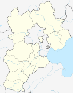 Yu County is located in Hebei