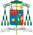 Coat of arms as Bishop of Lipa
