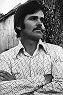 Photo portrait of Cormac McCarthy from the first edition of Child of God.