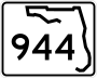 State Road 944 marker