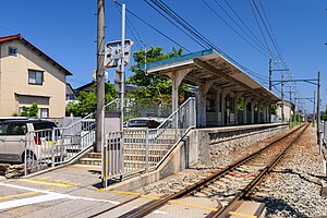 车站入口及站台（2023年6月）