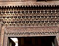 Ornamentation on wooden door, Gujarat.