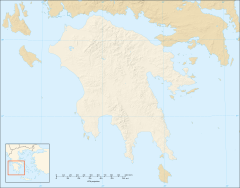 1981 Gulf of Corinth earthquakes is located in Peloponnese